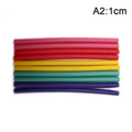 10-Pack Soft Foam Flexi Hair Curling Rods | Bendy Twist Rollers Foam Hair Curlers QXL 1cm