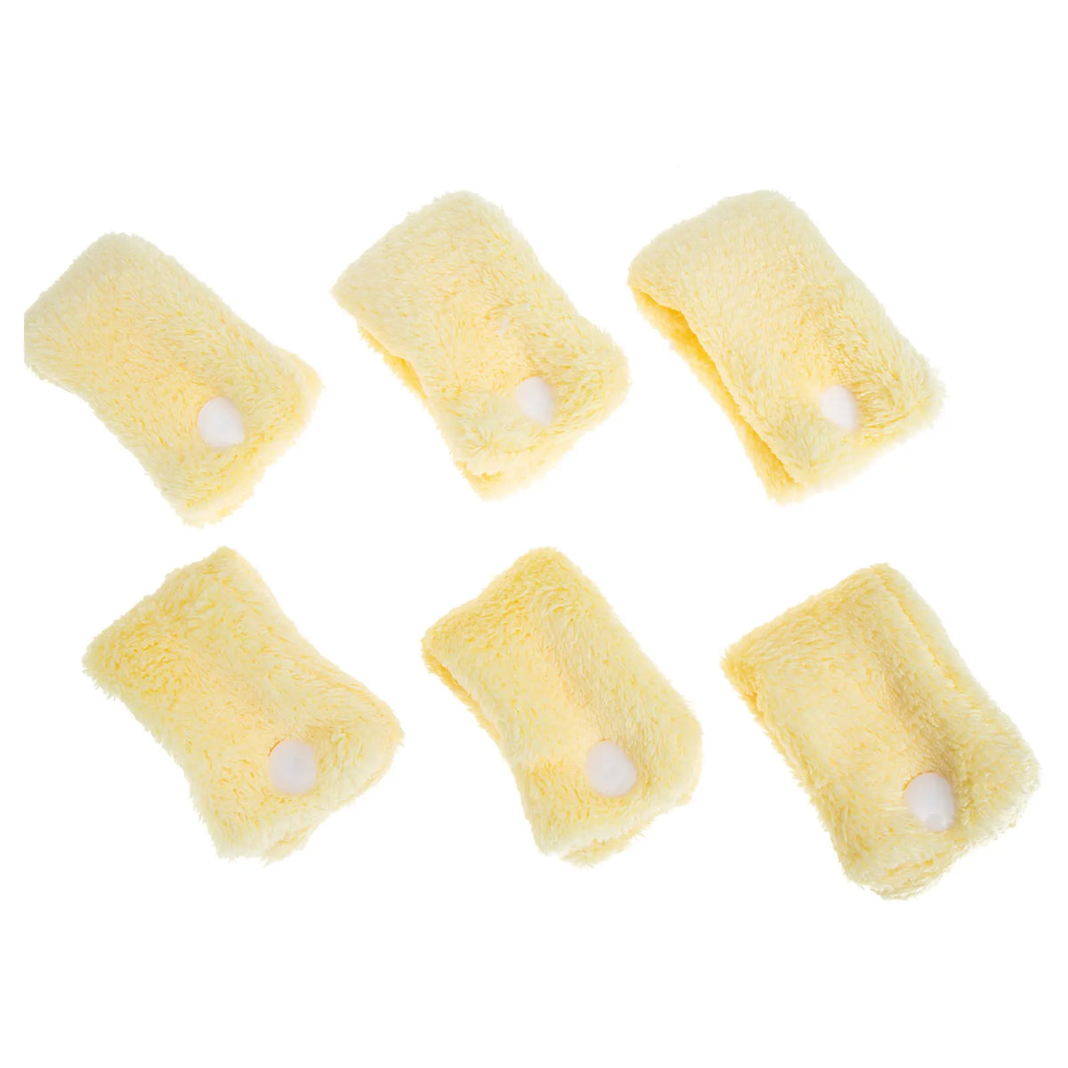 6-Pack Coral Fleece Heatless Sleeping Hair Rollers for Women Sleeping Hair Rollers QXL