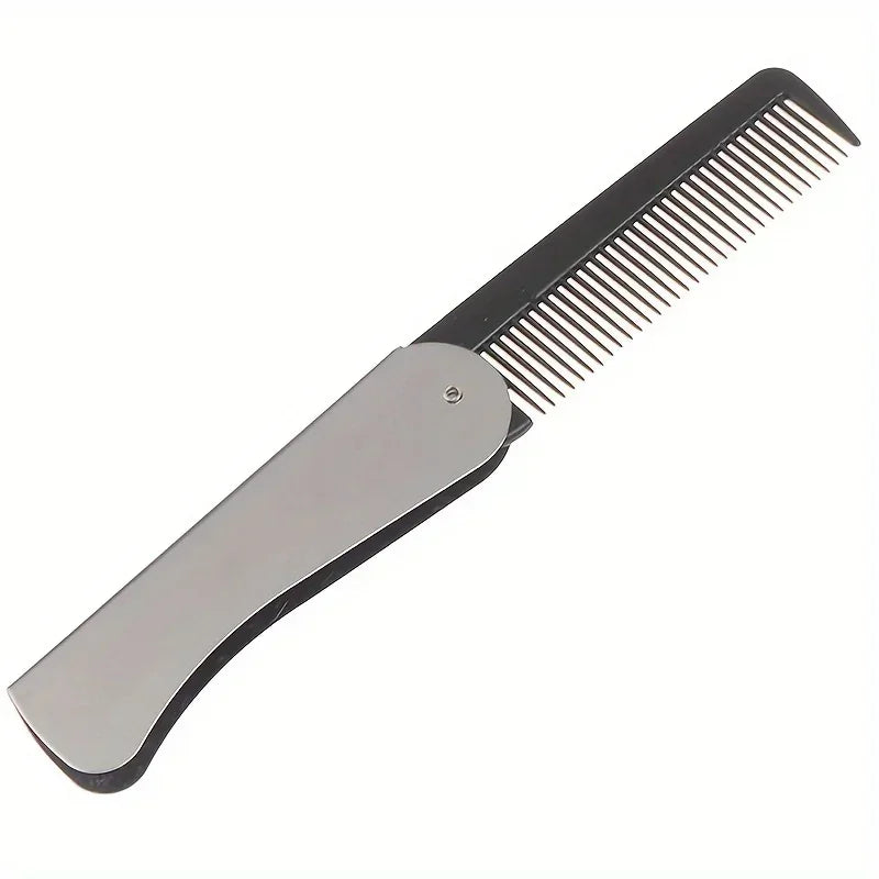 Foldable Travel Hair Comb & Massage Brush | Men & Women Foldable Hair Comb QXL