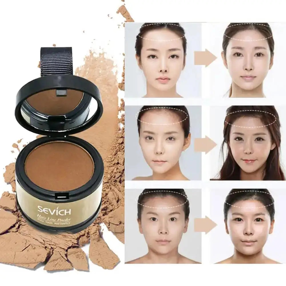 Hairline Filling Shadow Powder – 7 Shades for Fuller Hair Hairline Shadow Powder QXL