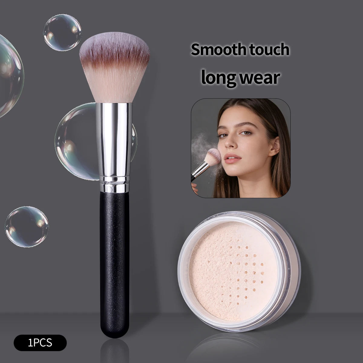KOSSHOW Large Soft Powder & Blush Makeup Brush Powder & Blush Brush QXL