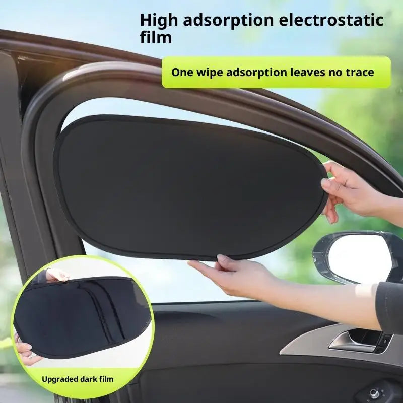 Universal Car Side Window Sun Shade | UV Blocking Baby & Pet Car Window Sun Shade QXL