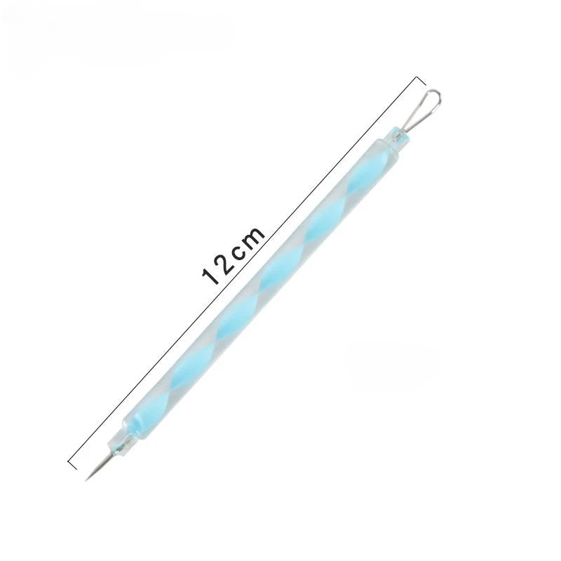 vvocci Double-Headed Rotating Comedone & Blackhead Extractor Comedone Extractor QXL M520 1pcs Blue