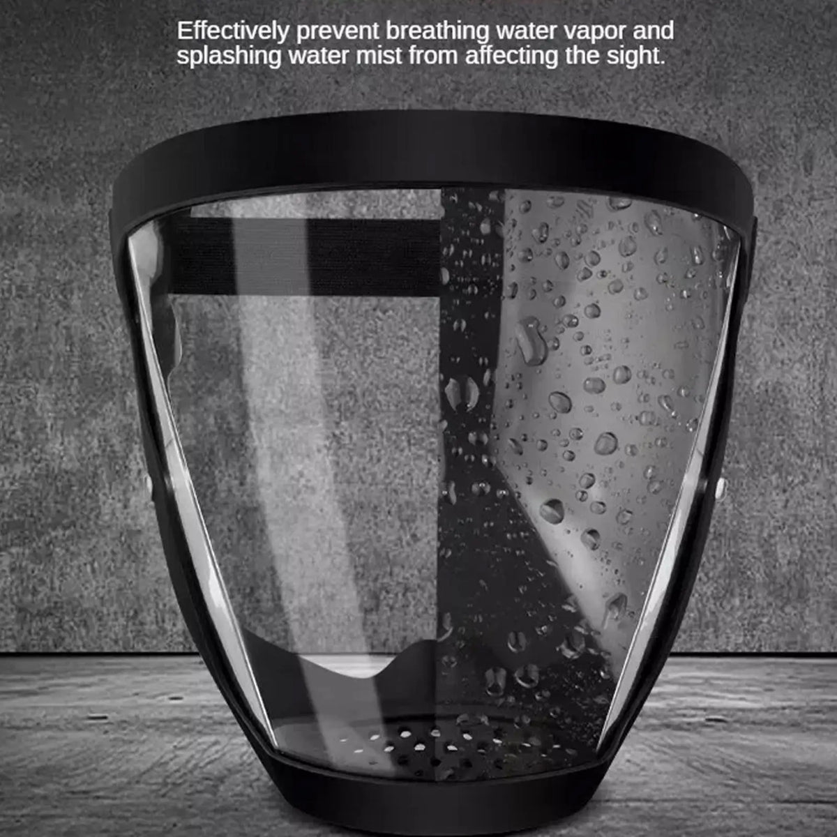 Transparent Anti-Fog Full Face Shield | PC Lens Protector Face Shield QXL