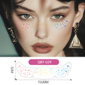 Metallic Freckle Temporary Tattoo Stickers | Gold & Silver 5-Pack Temporary Tattoo Stickers QXL QBT-029-5pcs