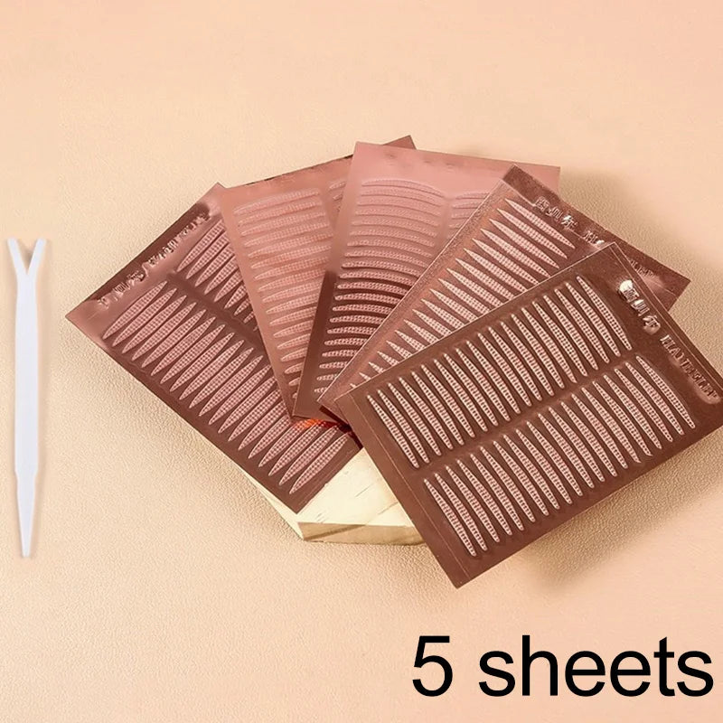 Invisible Double Eyelid Tape Stickers | Natural Look 5-Sheet Eyelid Tape Stickers QXL Mixed