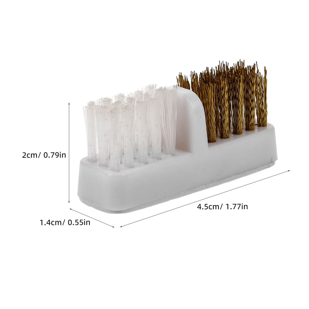 Nail Drill Bit Cleaning Brush | Copper Wire Bristles Nail Drill Bit Brush QXL