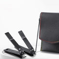 Stainless Steel Nail Clipper Set 2-Pack with Ear Pick & Bag Nail Clipper Set QXL Default Title