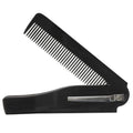 Portable Folding Pocket Hair Comb for Men & Women | Travel Folding Pocket Comb QXL Black 1Pc