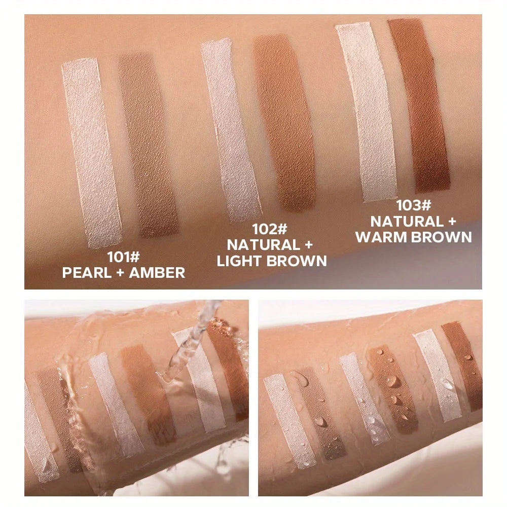Beauty Glazed Double-Ended Highlighter & Contour Stick Contour Highlighter Stick QXL
