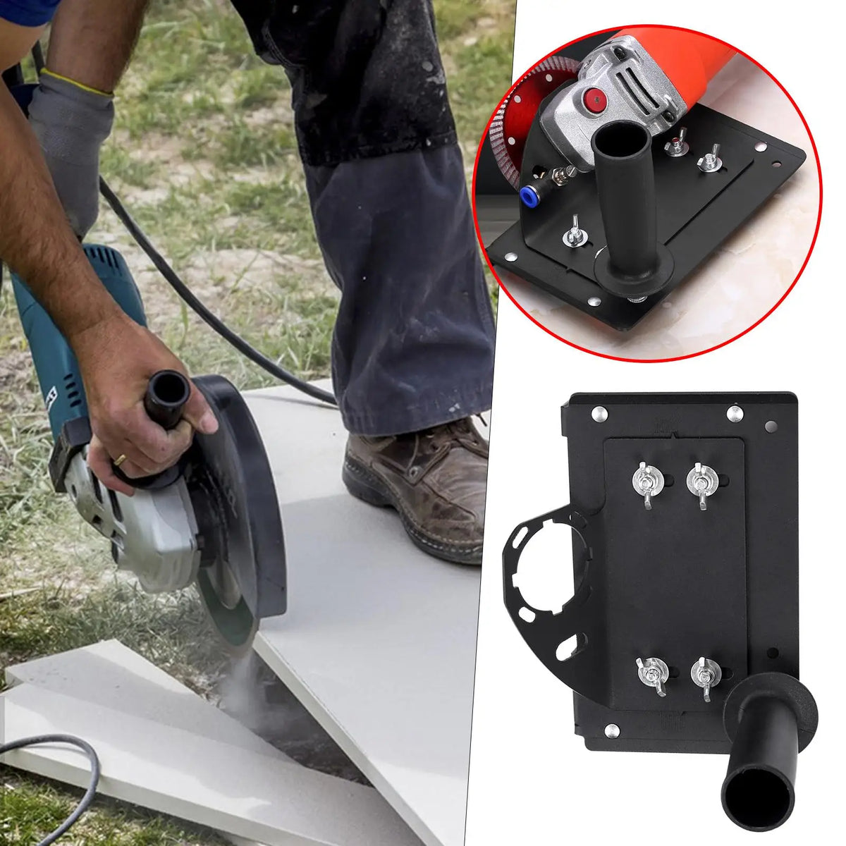 45° Tile Chamfering Tool | 12mm Adjustable High-Precision Tile Chamfering Tool QXL