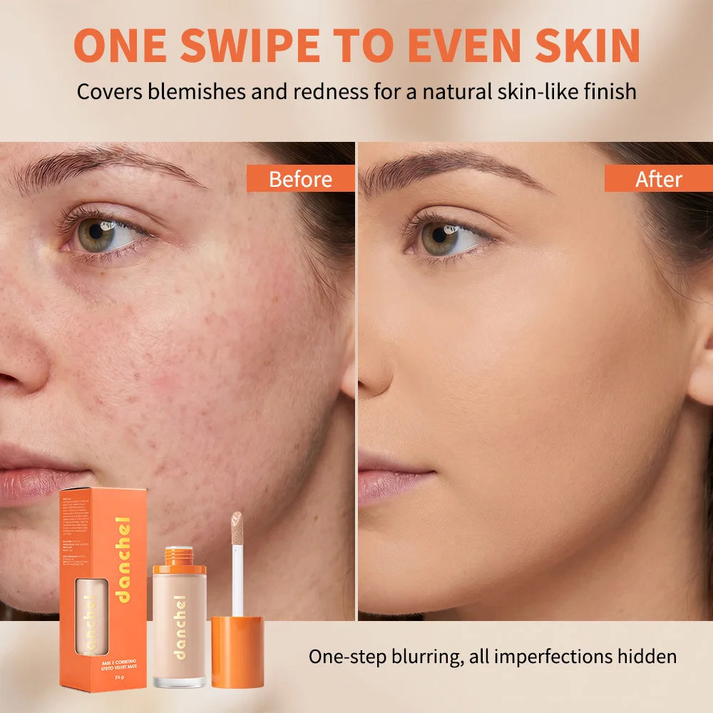 2-in-1 Liquid Foundation & Concealer | Velvet Matte Finish Liquid Foundation QXL