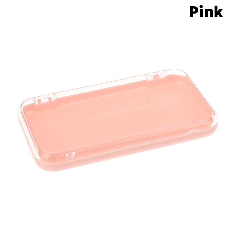 Clear Plastic False Nail Storage Box | Press-On Nail Case Nail Storage Case QXL Pink