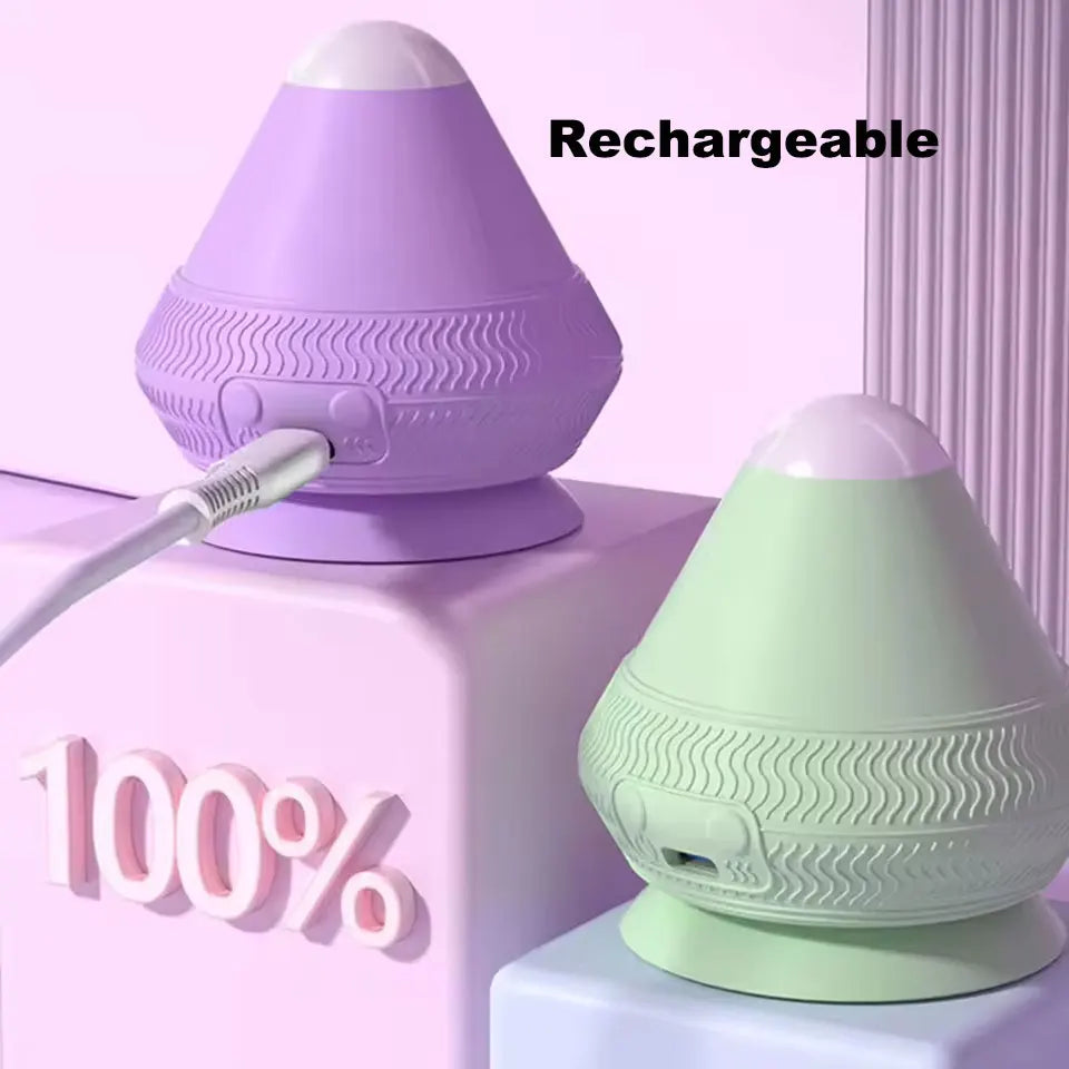 Vibrating Silicone Massage Ball | 2-Speed Heat & Vibration Vibrating Massage Ball QXL