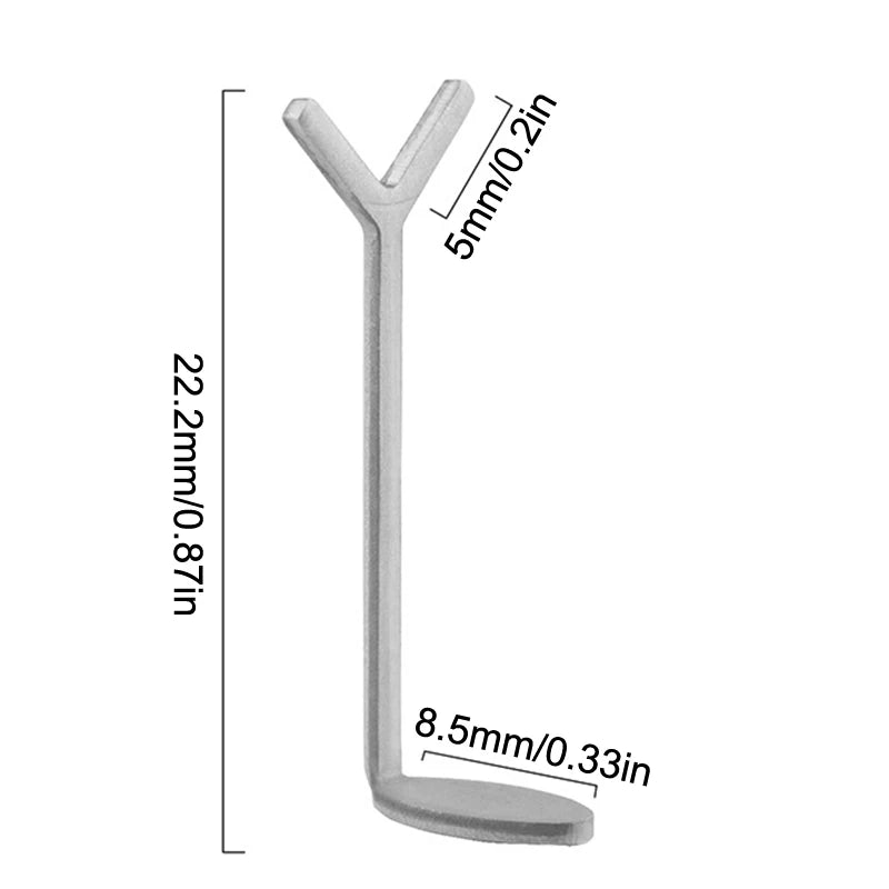 Y-Shape Cat Eye Nail Magnet | 3D Heart Nail Art Tool Nail Art Magnet QXL
