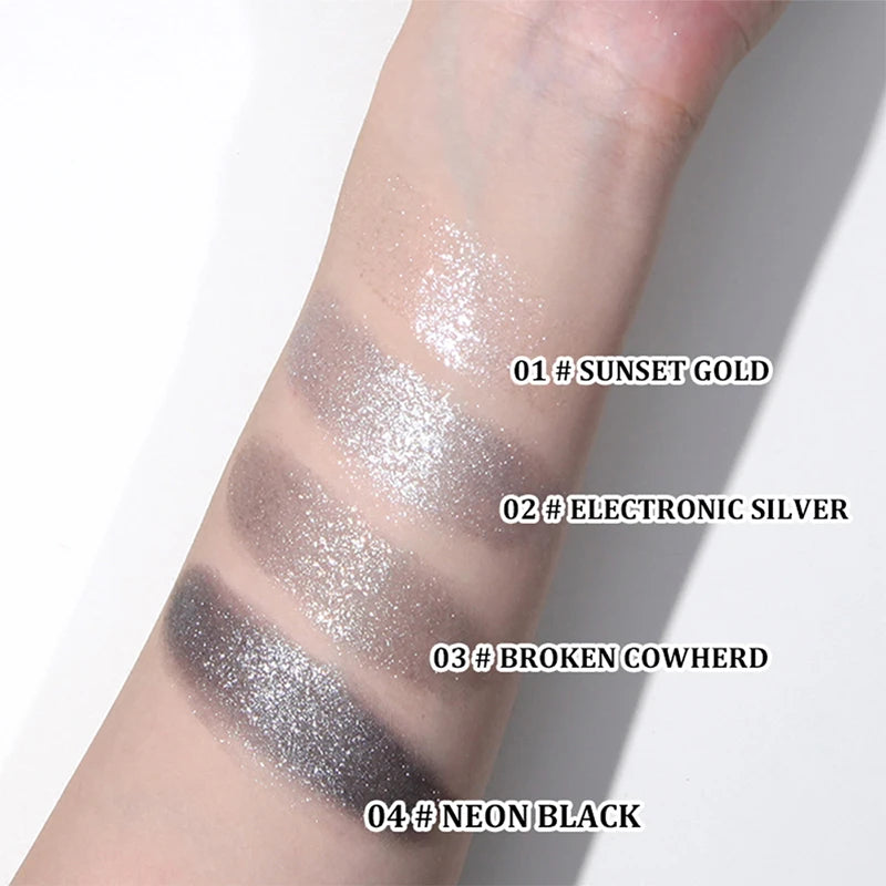 Metallic Liquid Eyeshadow | Shimmer Glitter Highlighter 5g Liquid Eyeshadow QXL