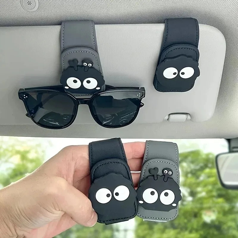 Magnetic Car Sun Visor Sunglasses Clip & Glasses Holder Car Visor Clip QXL