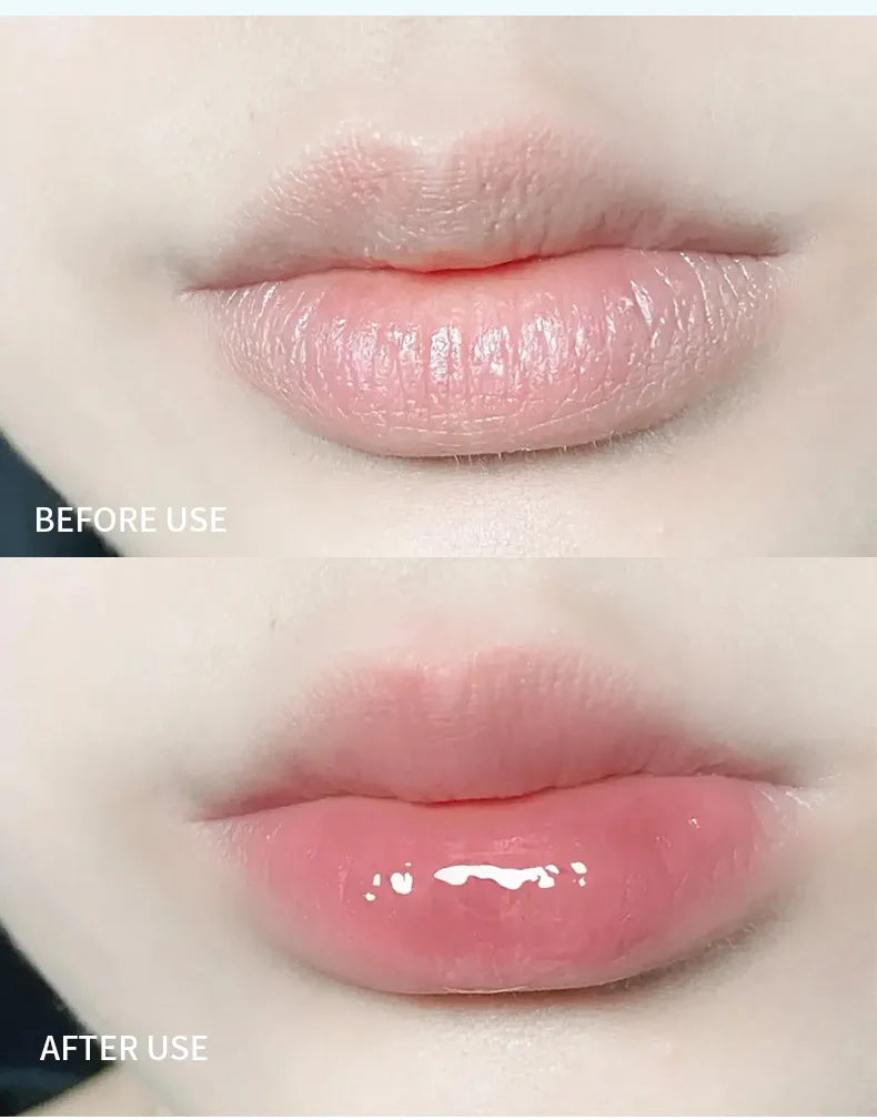 Fruit Flavor Hydrating Lip Oil | Clear Gloss & Plump Lips Lip Oil Gloss QXL