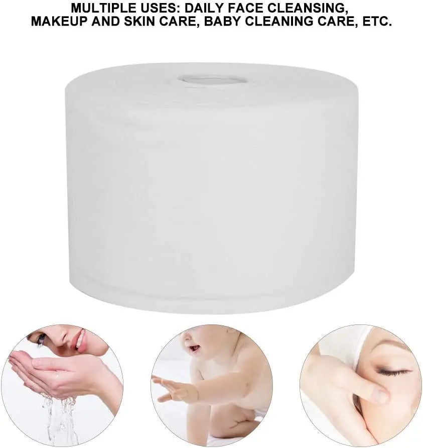 Disposable Non-Woven Face Cleaning Towels | Dry Wipes 22x22cm Disposable Face Towels QXL