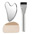 Stainless Steel Makeup Spatula & Brush Mixing Set Makeup Spatula Set QXL SET 3