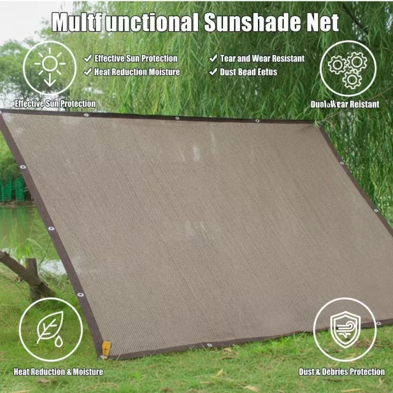 3M x 4M UV Shade Sail | Heavy Duty HDPE Canopy Cover Sun Shade Sail QXL