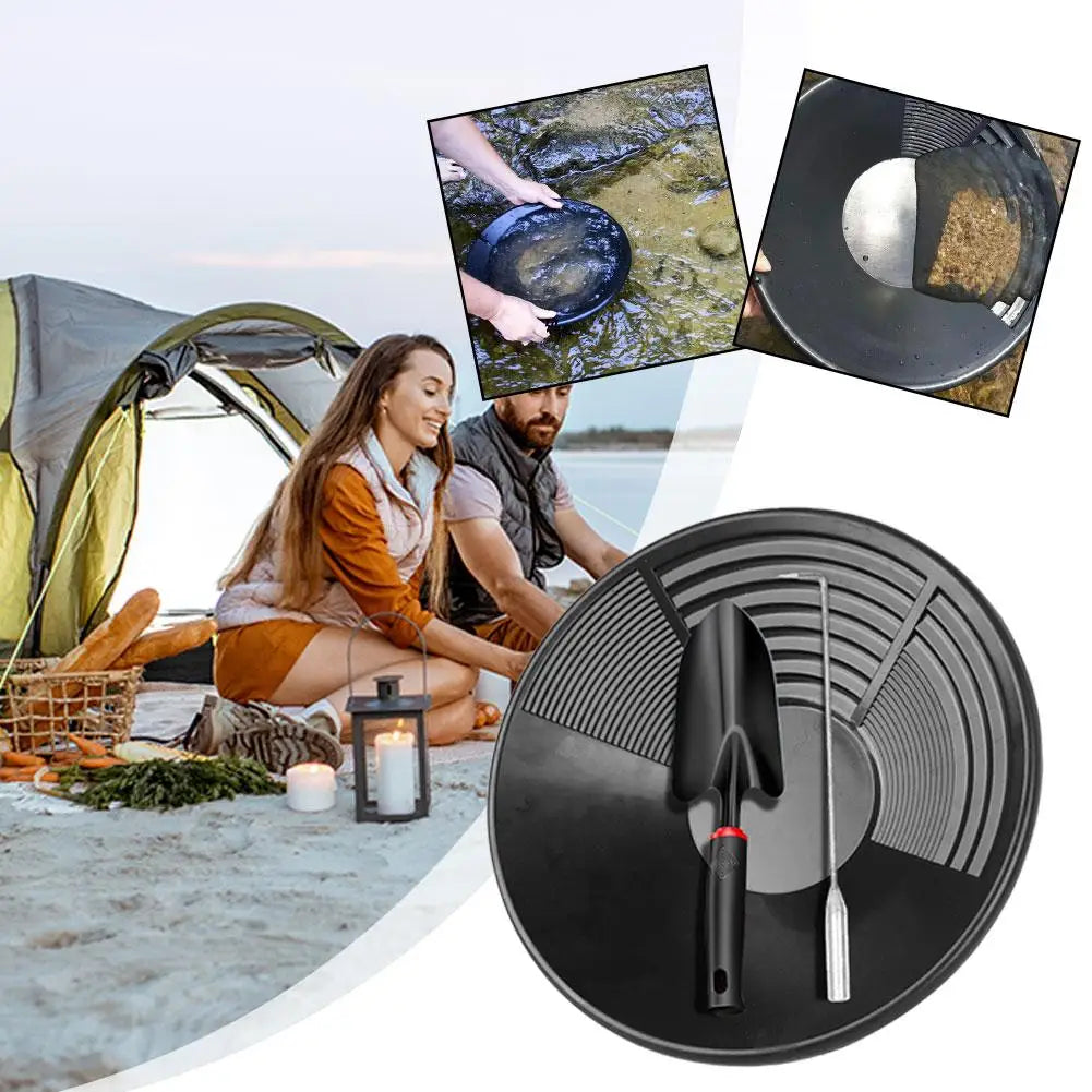 35cm Gold Panning Pan | Prospecting Pan for Hobbyists Gold Prospecting Pan QXL