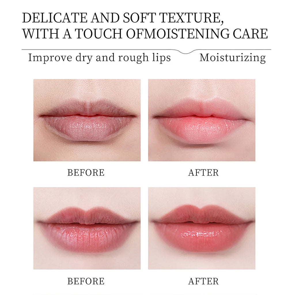 4-in-1 Fruit Lip Balm Set | Hydrating, Non-Sticky Lip Care Fruit Lip Balm Set QXL