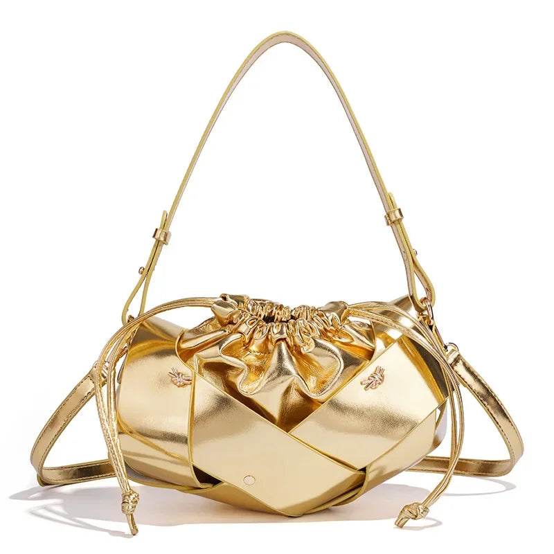 Luxury Faux Leather Diaper Bag | Large Shoulder Tote for Moms Diaper Shoulder Bag QXL