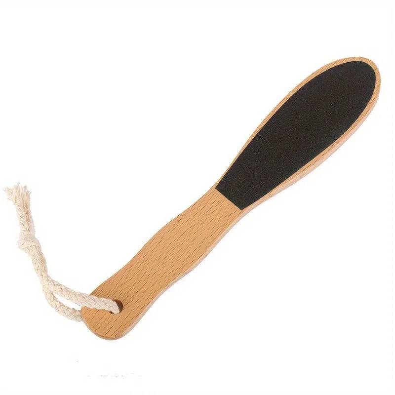 FUMOSIK Double-Sided Wooden Foot File & Callus Remover Foot File Rasp QXL style1