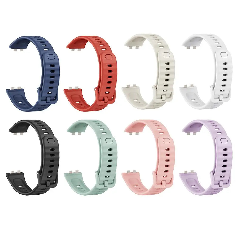 Huawei Band 11 Pro Silicone Sport Strap – Soft & Breathable Silicone Watch Band QXL