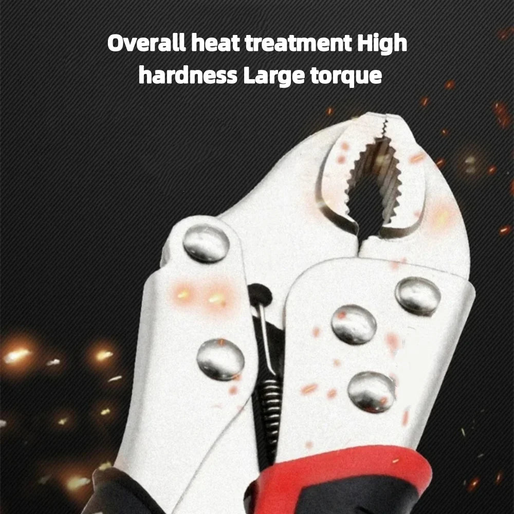 5-Inch Locking Pliers Set | Curved Jaw, Long Nose & Vise Grip Locking Pliers Set QXL