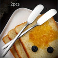 Stainless Steel Butter Knife & Cheese Spreader Set of 2 Butter Knife Spreader QXL 2pc