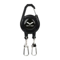 Double Head Retractable Badge Reel Holder | Dual Clip Wire Badge Reel Holder QXL 1Pc