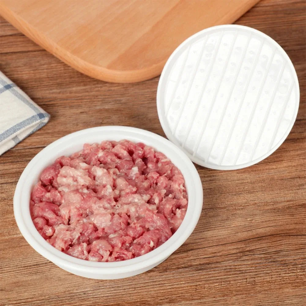 Plastic Hamburger Press Mold | BBQ Burger Patty Maker Hamburger Patty Press QXL