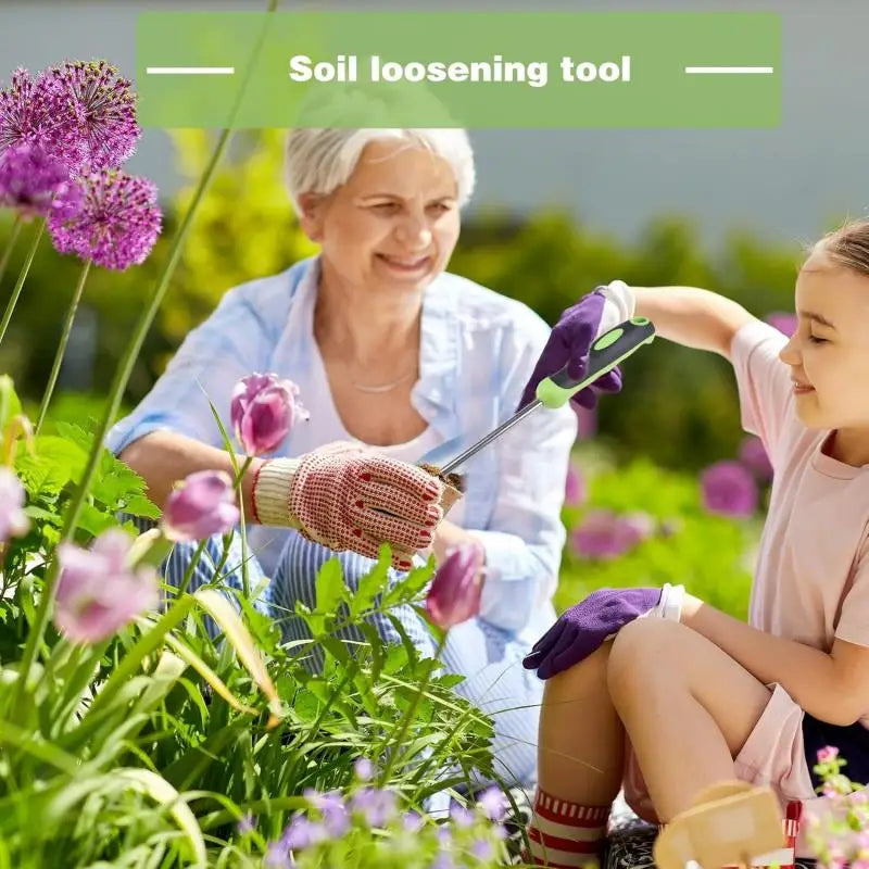 Heavy-Duty Weed Puller Tool | Ergonomic Root Remover Garden Weeding Tool QXL