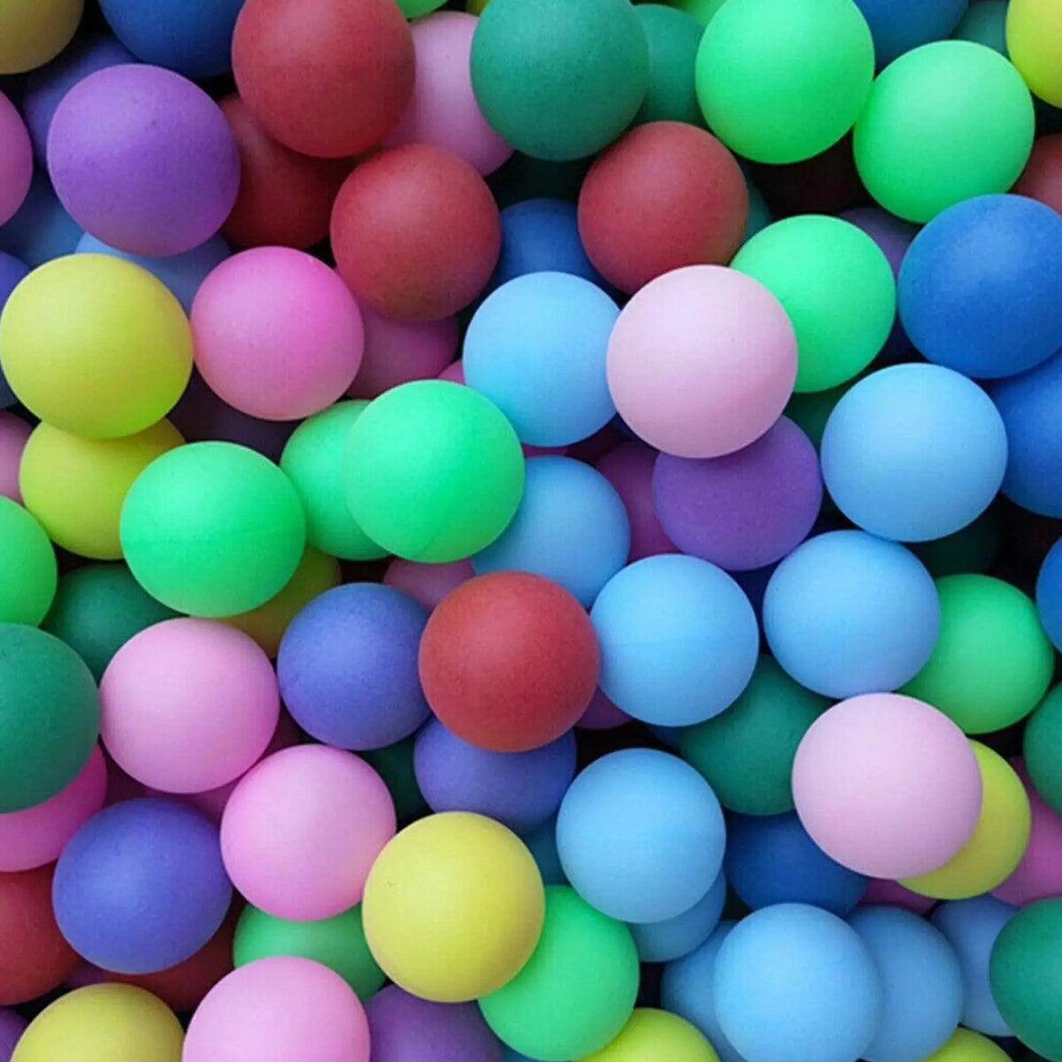 40mm Coloured Ping Pong Balls 10–50 Pack | Party & DIY Games Ping Pong Balls QXL