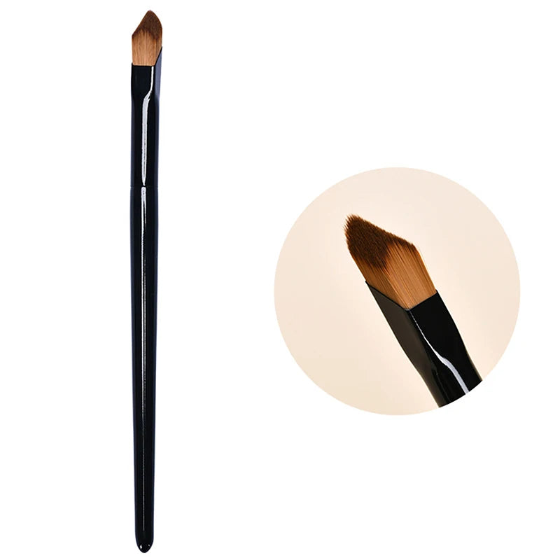 Angled Concealer & Contour Brush | Synthetic Hair Makeup Tool Makeup Brush QXL