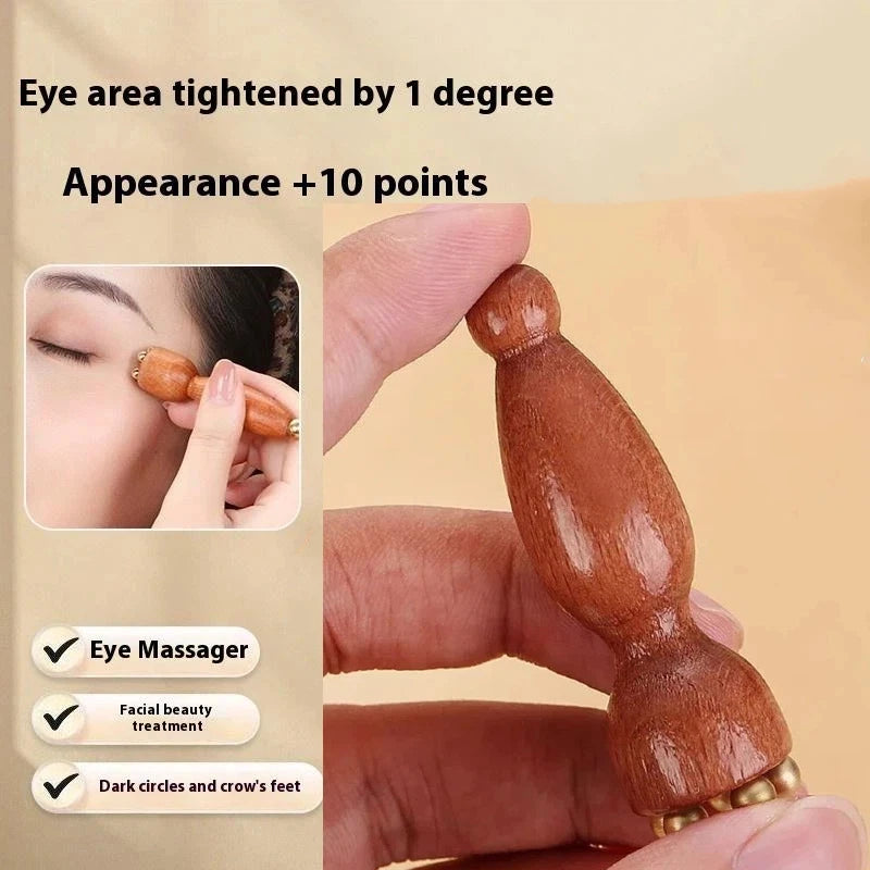 Brass Lotus Gua Sha Eye Massage Stick | Facial Roller Tool Gua Sha Facial Roller QXL