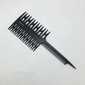 Professional Hair Dyeing Highlight Comb | Rat Tail Fishbone Hair Dyeing Comb QXL black