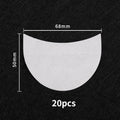 Disposable Eyeshadow Shields & Eyeliner Protector Pads 20/50 Pk Eye Makeup Shields QXL 20pcs