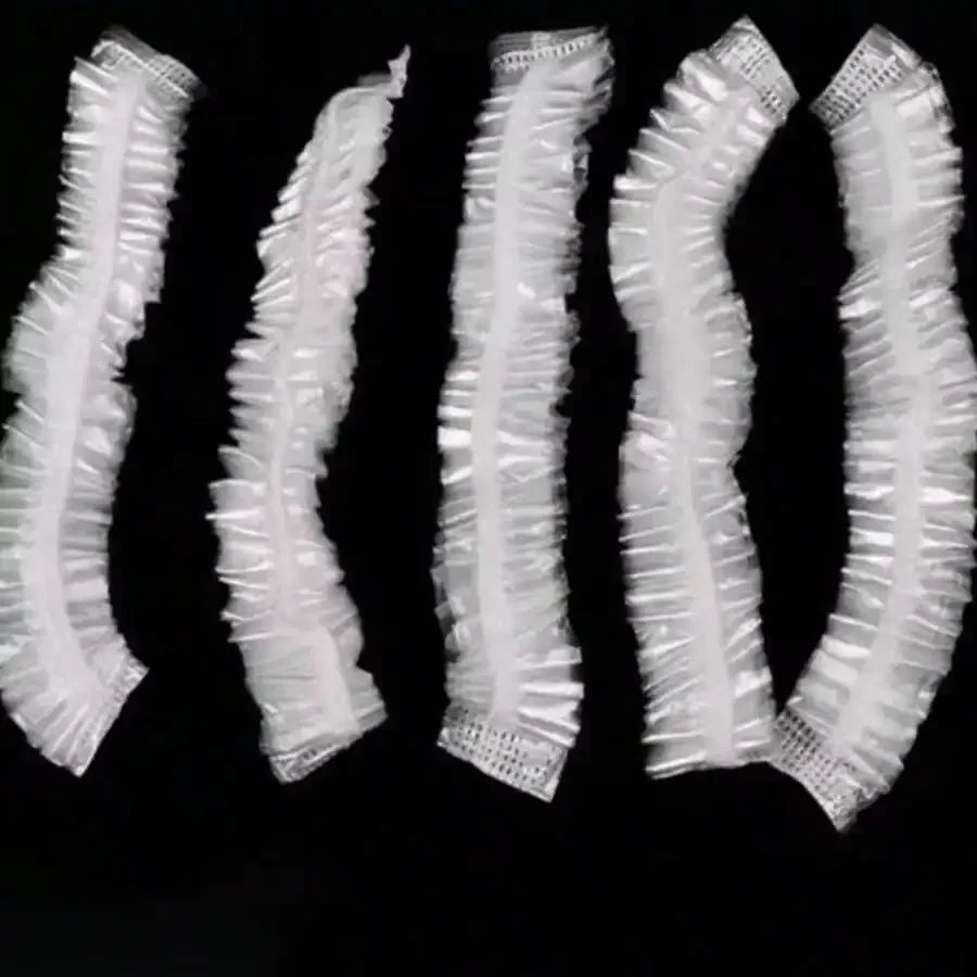 Disposable Thick PE Shower Caps | Salon, Dye & Hotel Use Disposable Shower Cap QXL