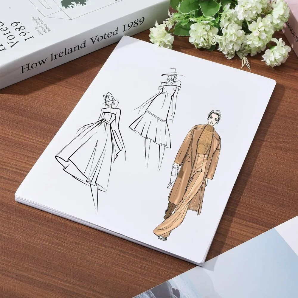 A4 Printable Vellum Self-Adhesive Paper 20-Pack | Laser Printer Printable Vellum Paper QXL