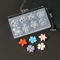 3D Floral Silicone Nail Mold | DIY Spring Flower Manicure Silicone Nail Mold QXL A1