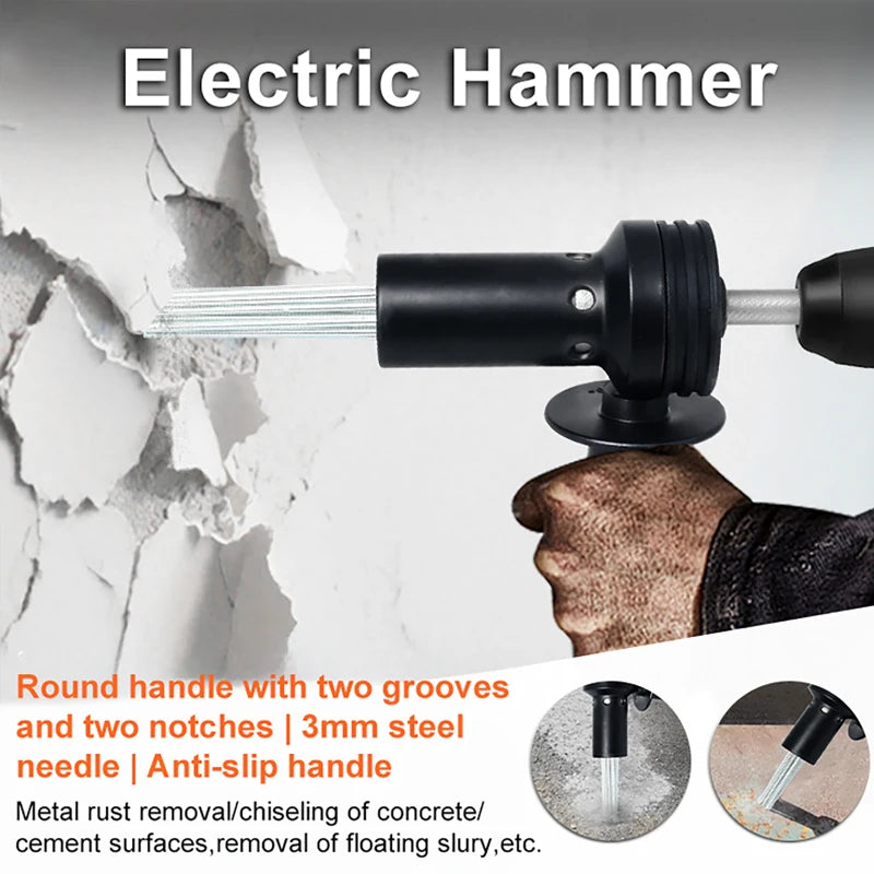 SDS Needle Scaler Attachment – Rust & Surface Prep Tool Needle Scaler Attachment QXL