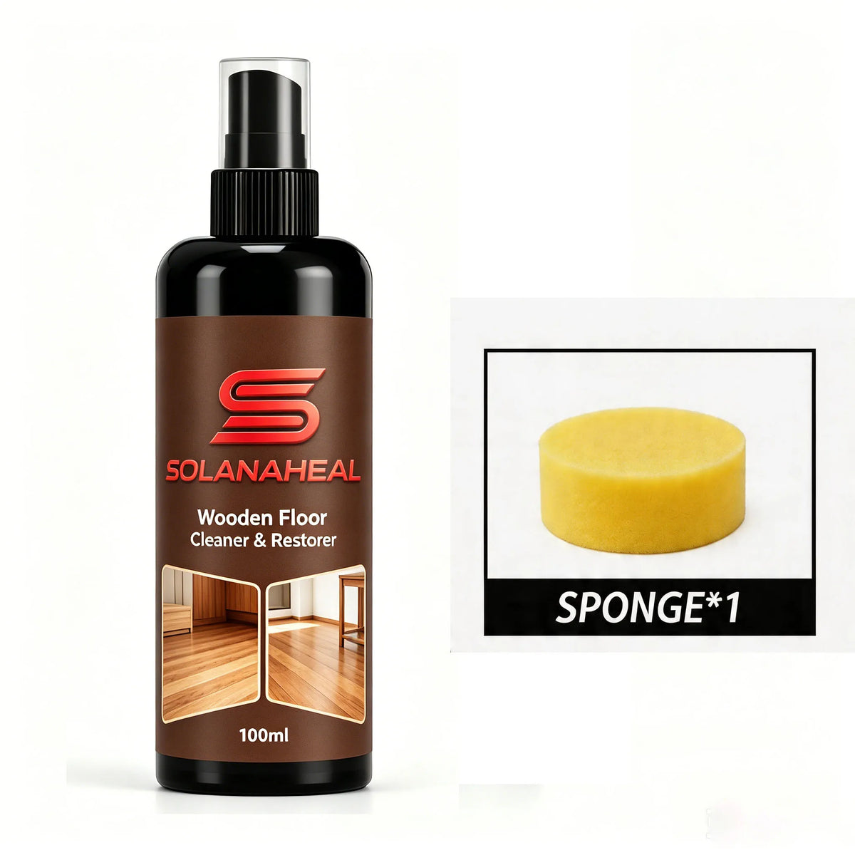 Hardwood Floor Cleaner & Restorer | Revives & Polishes Wood Floor Cleaner Restorer QXL Default Title