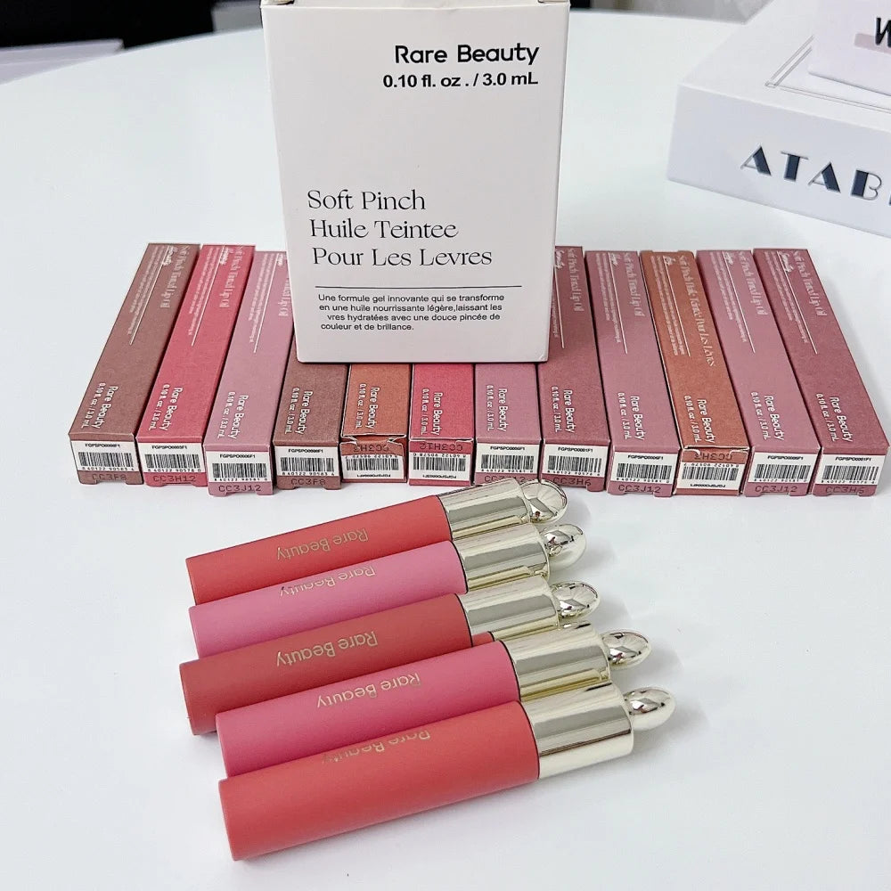 Rare Beauty Tinted Lip Oil, Luminizing Gloss & Glossy Lip Set Lip Makeup Set QXL
