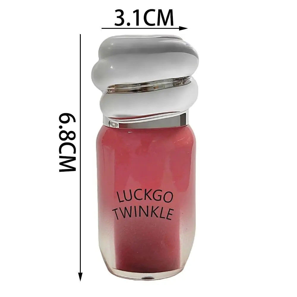 Honey-Glazed Mirror Lip Gloss | Moisturizing Color-Lock Lipstick Lip Gloss QXL