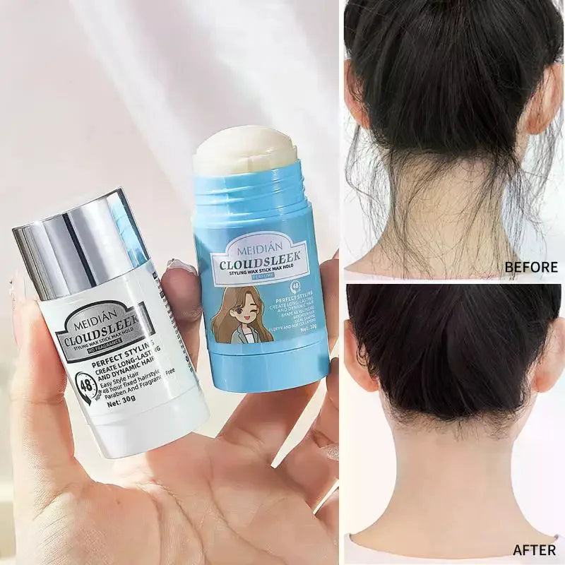 BMPEIC Hair Wax Stick | Anti-Frizz Long-Lasting Styling Hold Hair Wax Stick QXL