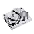 3-Pc Stainless Steel Dappen Dish Set | Nail Art Liquid Cups Nail Art Container Set QXL style1