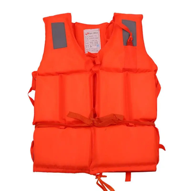 Orange Foam Life Jacket Vest | Adult Boating & Water Safety Foam Life Jacket QXL 1pc